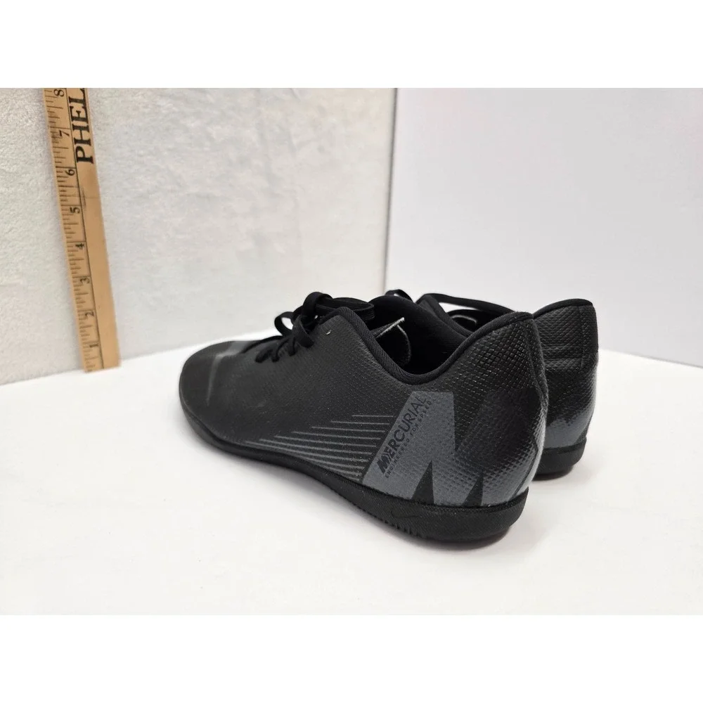 Nike Mercurial Vapor‎ 13 Academy IC Indoor Soccer Shoes Black Kids 5Y